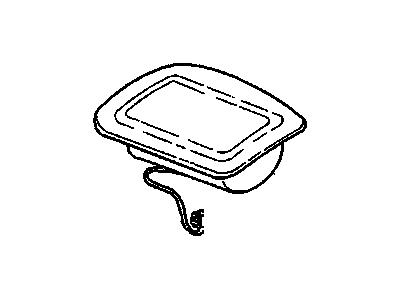 Cadillac 16867403 Passenger Air Bag