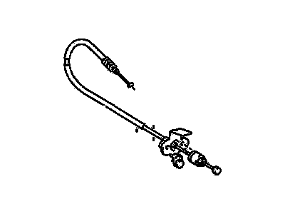 Pontiac Vibe Throttle Cable - 88970526