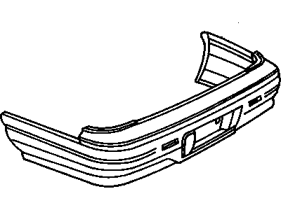 Pontiac Bonneville Bumper - 25553407