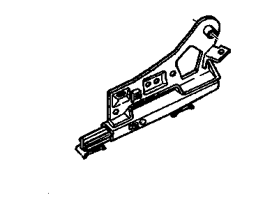 GM 16723218 Adjuster, Front Passenger Side 16723218 GM Adjuster, Front Passenger Side Illustration 1 of 1