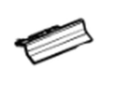 Chevy 23207322 SEAL,ROCKER PANEL MOLDING(INCLUDES 17)(BLACK)(*KIT1)