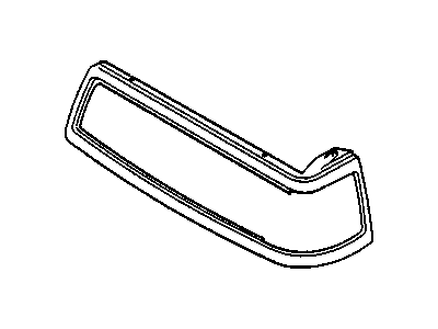 Buick 16510625 Headlamp Assembly Bezel