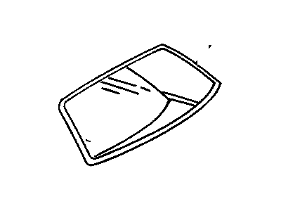 Oldsmobile 16615381 Reveal Molding