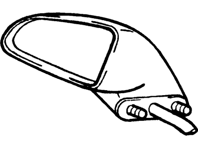 Oldsmobile LSS Side View Mirrors - 20748654