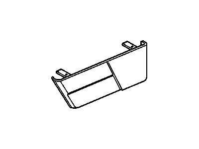 Chevy 15006967 COVER,DRIVER SEAT RISER FINISH(GRAY)