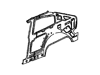 Pontiac 90245754 Inner Panel