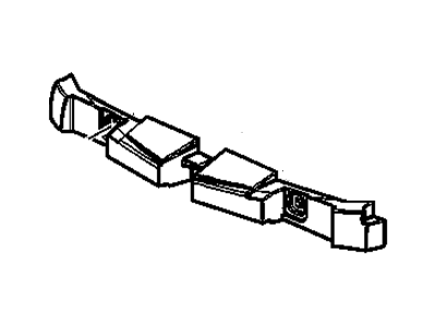 Cadillac 10354981 ABSORBER,FRONT BUMPER FASCIA ENERGY