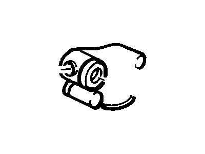 Cadillac 444660 PLUG,SQUARE DOOR,3/8-18X.46,STEEL,PLAIN(OIL FILTER BYPASS HOLE)