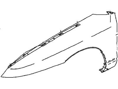 Saturn 21112470 Fender