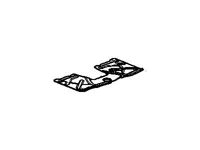 Chevy 22817828 BARRIER,BODY HINGE PILLAR SOUND
