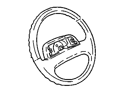 1990 Buick Century Steering Wheel - 17987040
