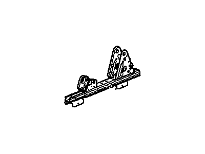 GMC 12475961 ADJUSTER,DRIVER SEAT OUTER(USED WITH TRIM CODES ENDING IN D)(USE 12475972 CLIP)(FOR SEATS W/ CUSHION TILT FEATURE;2ND DESIGN SEE 88940929)