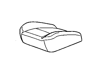 GMC 89042426 COVER,DRIVER SEAT CUSHION(GRAY)