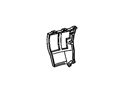Pontiac 25553401 Bumper Cover Side Support