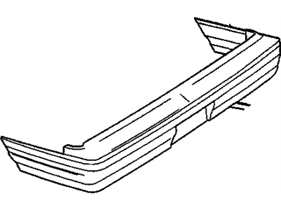 Oldsmobile Cutlass Ciera Bumper - 22522878
