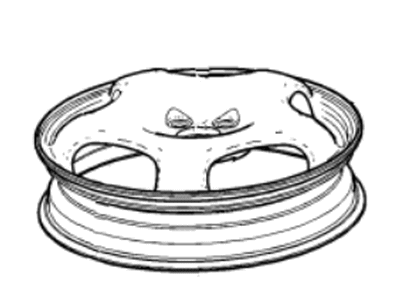 2013 Cadillac XTS Spare Wheel - 22743350