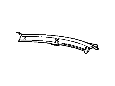 Chevy 22599552 Side Rail Panel