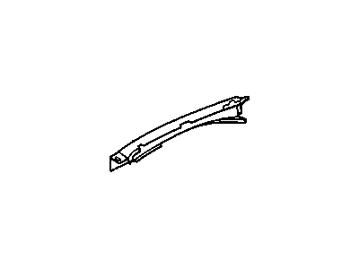 GM 20250195 Upper Rail, Front Outer Driver Side 20250195 GM Upper Rail, Front Outer Driver Side Illustration 1 of 1