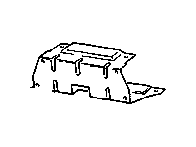 Cadillac 90494143 Diagnostic Unit Bracket