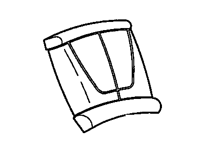 Buick 16868574 AIRBAG,STEERING WHEEL(BEIGE)(*02)(14.865)