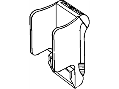 Buick 12511792 Air Duct