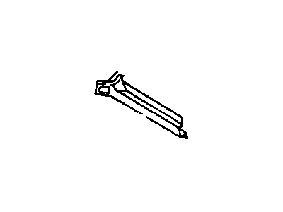 GM 12396105 Upper Panel, Front Driver Side 12396105 GM Upper Panel, Front Driver Side Illustration 1 of 1
