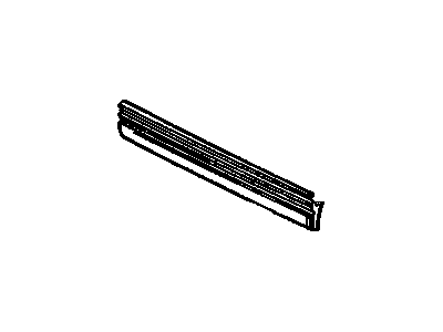 Oldsmobile 88892149 Lower Molding