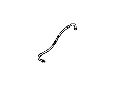 12562378 GM Oil Inlet Hose Illustration 1 of 1