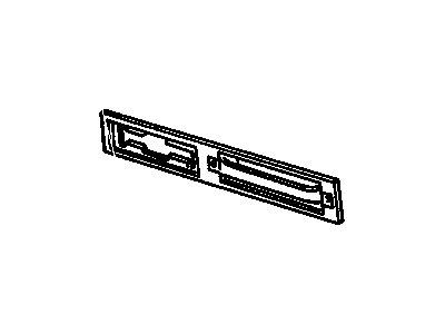 Chevy 16671169 Bezel