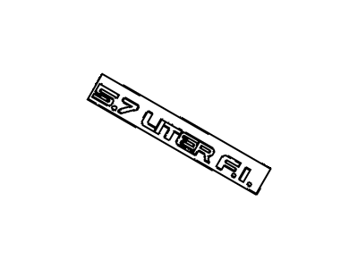 Pontiac 10139573 Decal