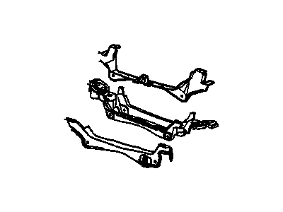 Cadillac 12537894 Arm Support