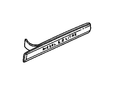 Chevy 14051431 Applique