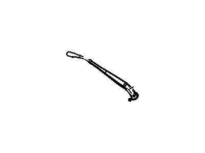 Cadillac 15916552 ARM,WINDSHIELD WIPER(W/NOZZLE & HOSE)(USE ON VEHICLE BUILT 07/22/07 & PRIOR)(FOR 2ND DESIGN SEE 25872300)