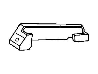 Chevy 22545789 Seat Track Cover