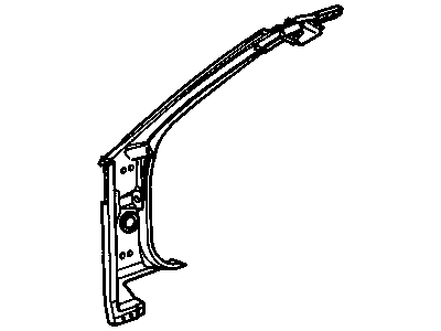 Cadillac 20684459 Hinge Pillar
