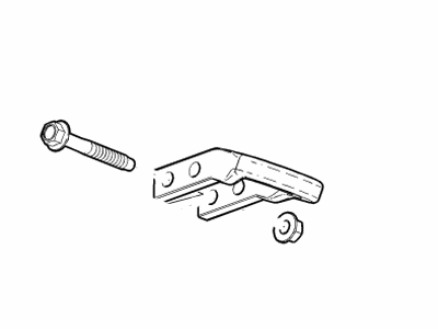 Chevy 84052991 HOOK PKG,FRONT TOW(INCLUDES 2-4)(TORCH RED)(INSTALL 0.50)(2.5 KG)