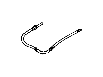 Chevy S10 Parking Brake Cable - 15672908