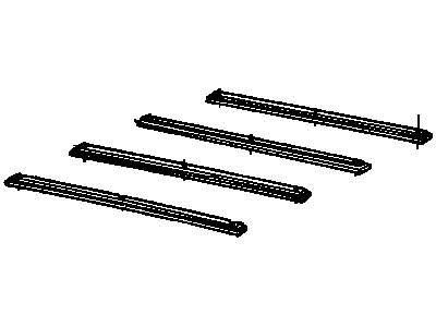 Oldsmobile 10126142 Slat