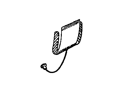 Pontiac 12459972 HEATER,DRIVER SEAT BACK