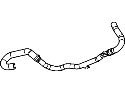 Cadillac 15244317 HOSE,SECONDARY AIR INJECTION CHECK VALVE(INCLUDES 2,3)