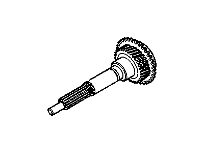 GM 19259986 Shaft, Transmission Main Drive(Clutch) 19259986 GM Shaft, Transmission Main Drive(Clutch) Illustration 1 of 1