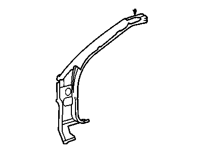 Oldsmobile 25601400 Hinge Pillar