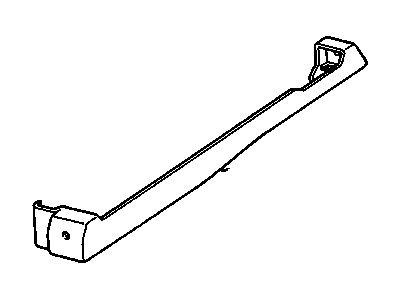 Oldsmobile 20675367 COVER, LOWER (DRIVER SEAT OUTER,PASSENGER SEAT INNER)(*01)