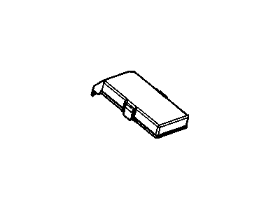 Pontiac 19116643 COVER,CHASSIS FRONT WIRING HARNESS FUSE BLOCK (SIDE)(PART OF 13)