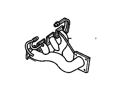 Chevy 25129492 Manifold