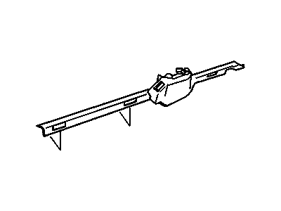 Buick 25624998 Center Pillar Trim