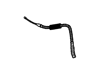 Cadillac STS Parking Brake Cable - 20772270