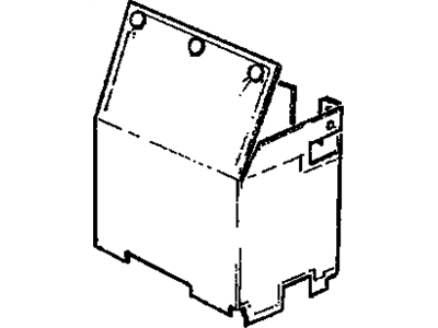Cadillac 90494964 Battery Cover