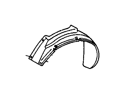 Buick 1636680 Stone Deflector