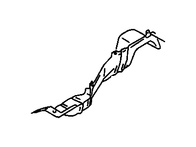 2000 Chevy Metro Fender Splash Shield - 30012896